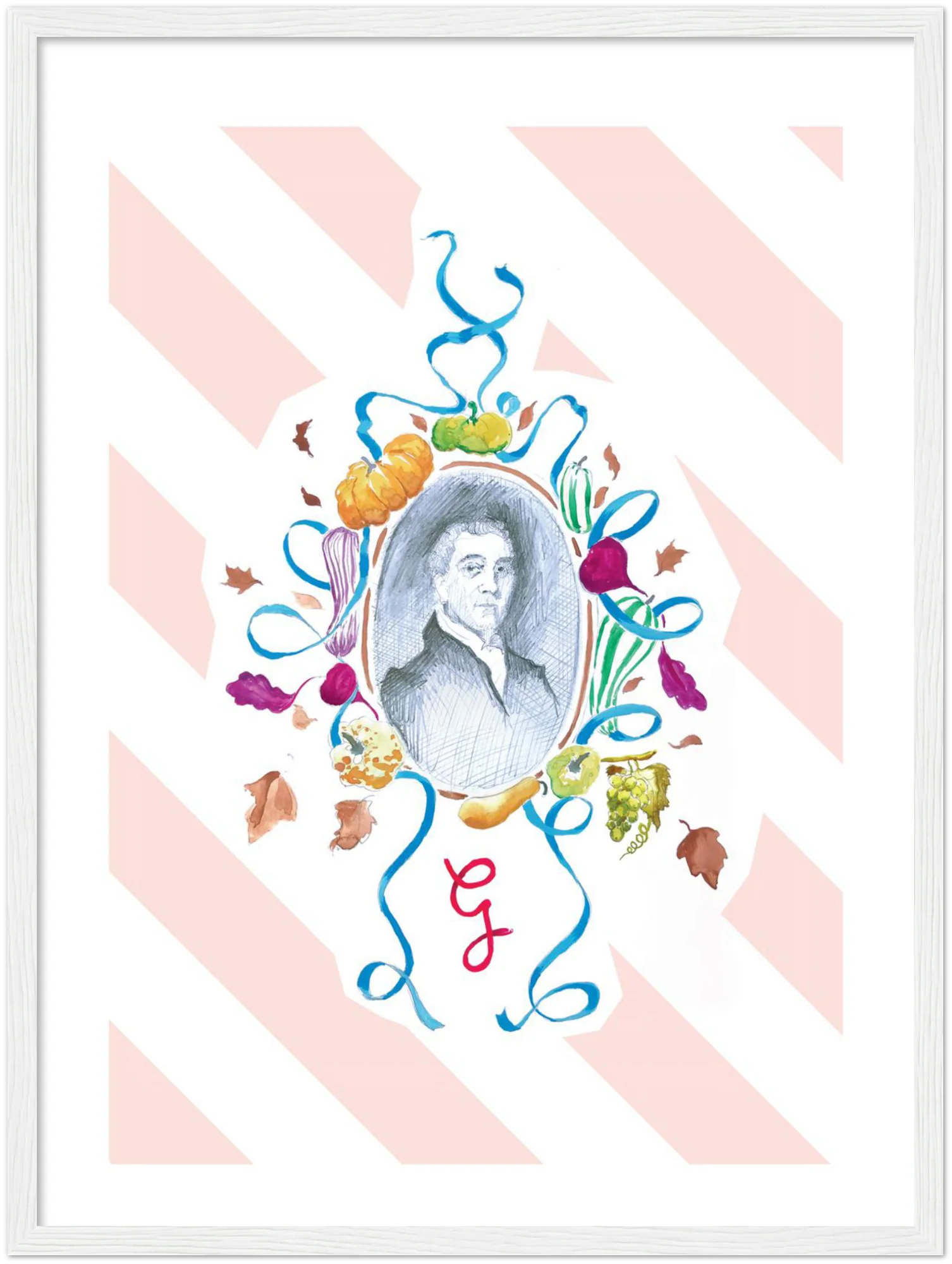 Framed print - Gauthier Soho Autumn 2018 Menu 'Samuel Romilly' - Image 6