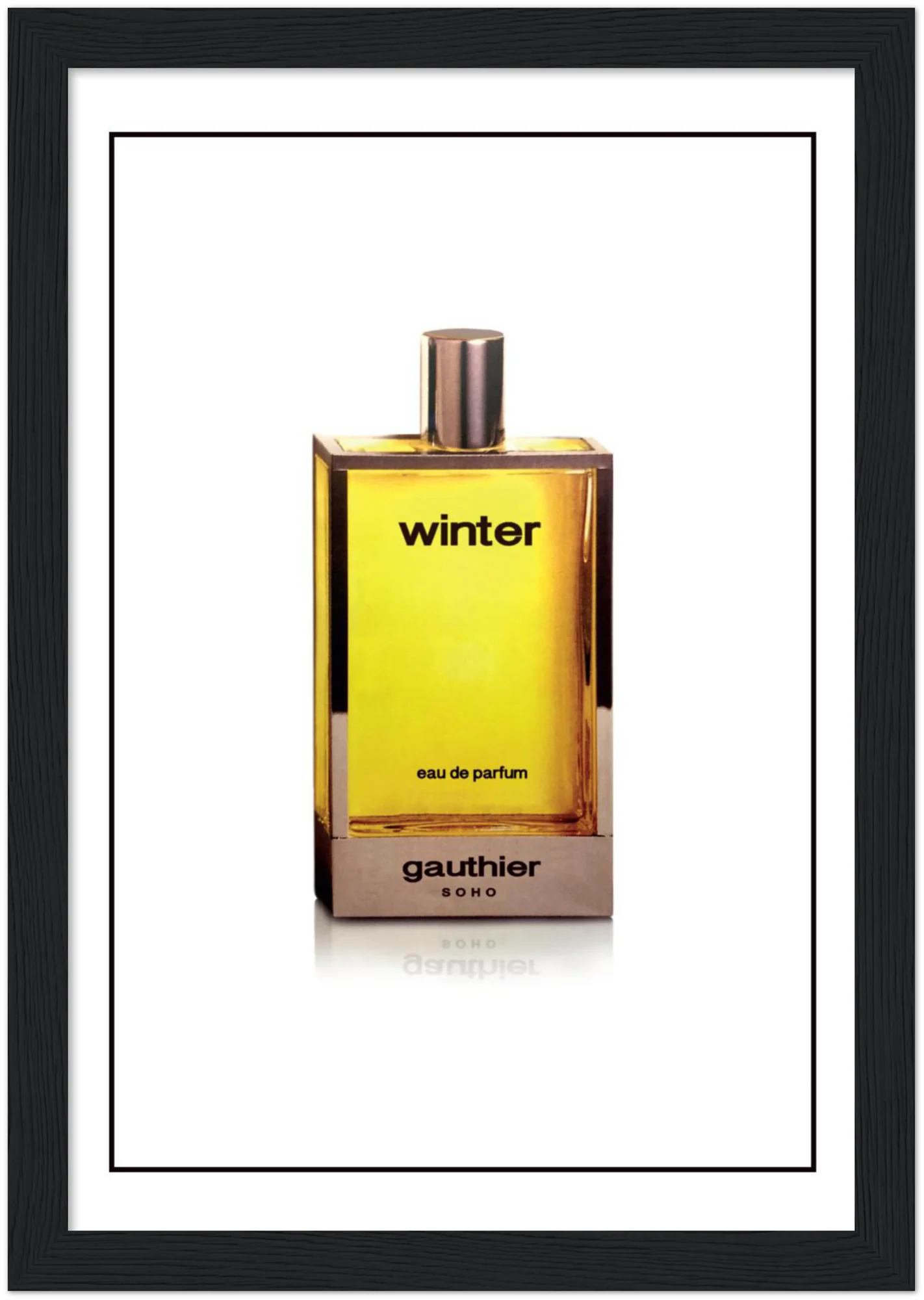 Framed Print - Winter Menu 2018 at Gauthier Soho - Image 3