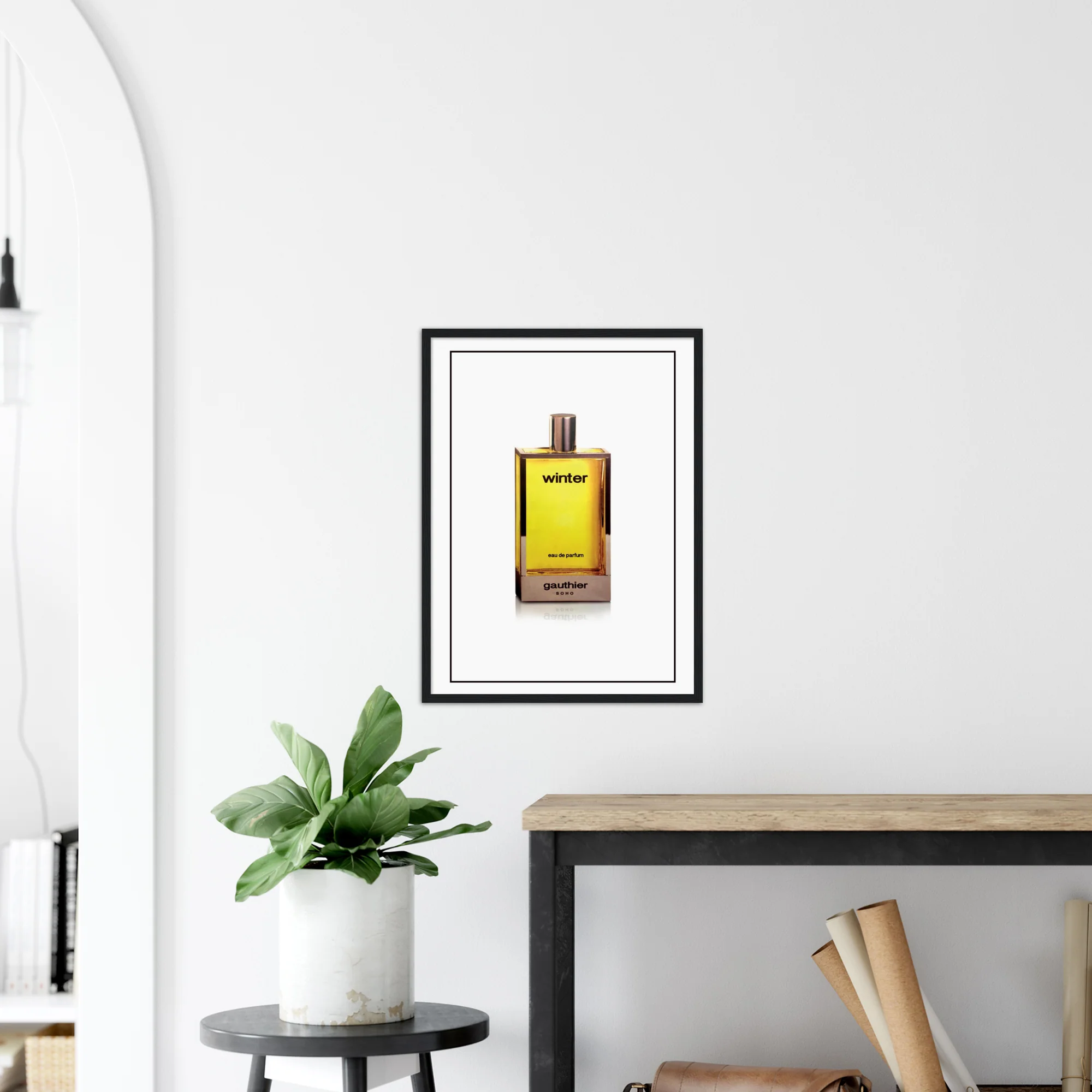 Framed Print - Winter Menu 2018 at Gauthier Soho - Image 4
